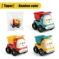 thumbnail image 1 of KYAIGUO 1 PCS Inertia Baby Toy Car Mini Push and Pull Toy Car Toddler Toy Car, 1 2 3 Year Old Baby Toy Toddler Birthday Gift(Inertia Dump Truck), 1 of 6