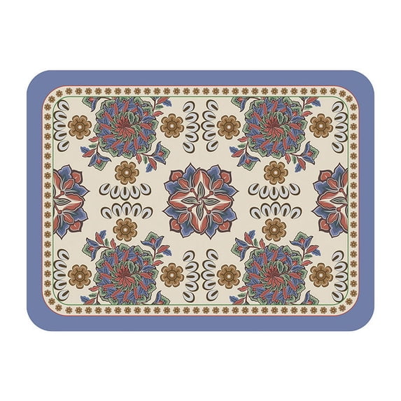 KYAIGUO Tableware Mat Leather Non-slip of Table Mat for Kitchen and Table Use of Square Placemats