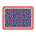 thumbnail image 1 of KYAIGUO 15x11.8in American Vintage Placemats Kitchen Insulated Placemats,Leather Placemats(Orange), 1 of 6