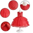 thumbnail image 1 of KYAIGUO Kids Girl Sleeveless Princess Tulle Dress,Formal Princess Gown Pageant Sequin Flower Girl Tutu Dresses for Girls Girls Dress 2-10Y, 1 of 8