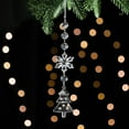 thumbnail image 1 of KYAIGUO 2 PCS Acrylic Crystal Garland, Christmas Tree Hanging, Chandelier Wedding Party Celebration Decoration, 1 of 6