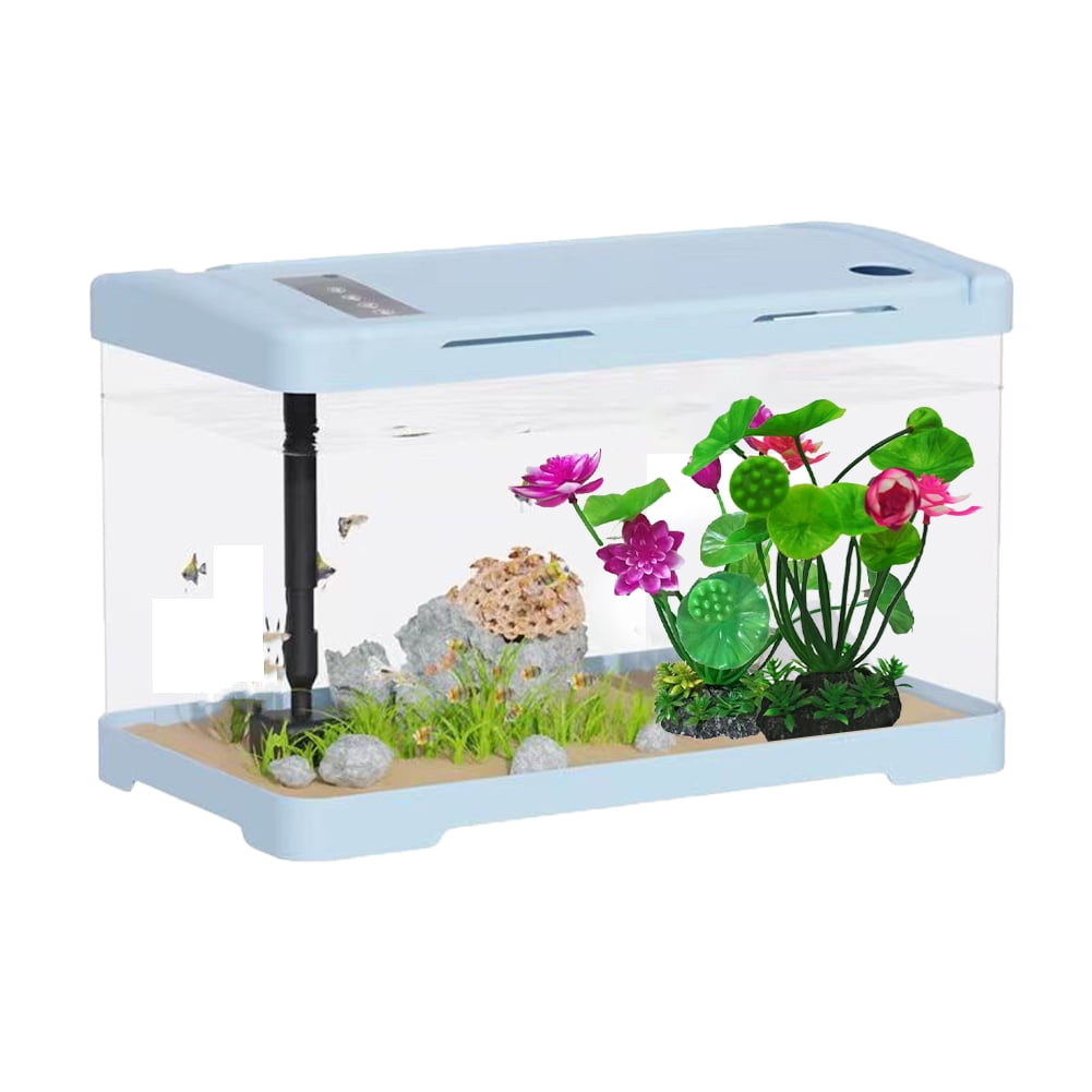 KYAIGUO 2 PCS Fish Tank Decor, Artificial Micro Landscape Garden
