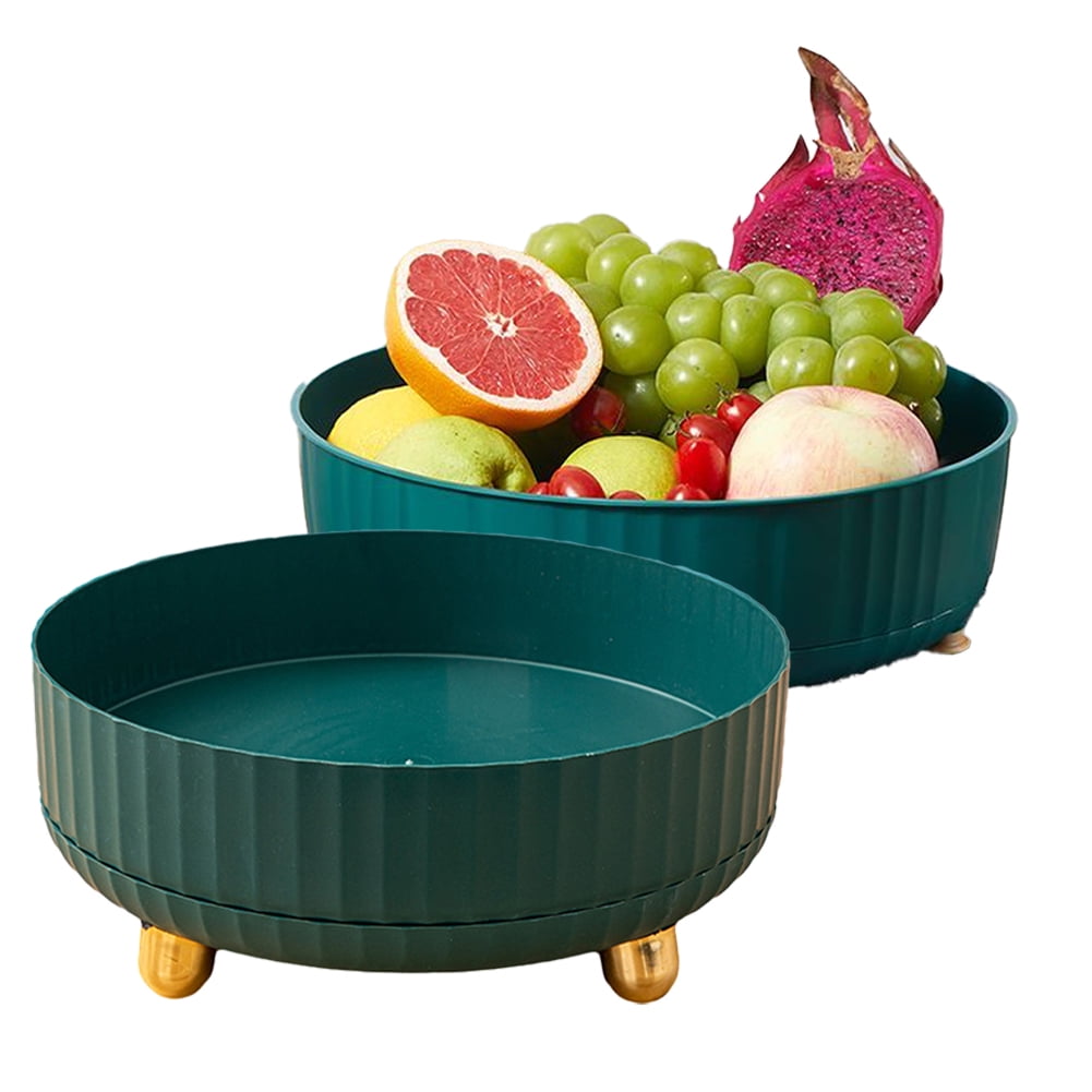 KYAIGUO 360° Swivel Makeup Vanity Organizer Bathroom Countertop