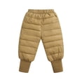 thumbnail image 1 of KYAIGUO 3M-6T Kids Boys Girls Winter Fleece Jogger Sweatpants for Baby Newborn Soft Solid Color Drawstring Pants Adjustable Gear Trousers, 1 of 7