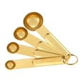 thumbnail image 1 of KYAIGUO 4PCS Kitchen Measuring Spoon, Stackable Measuring Spoon Compact and Delicate (Gold), 1 of 5