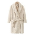 thumbnail image 1 of KYAIGUO 5-15T Kids Flannel Bathrobe for Girls Boys Pajamas Robe Sleepwear Toddler Soft Cotton Bath Towel with Belt, 1 of 9