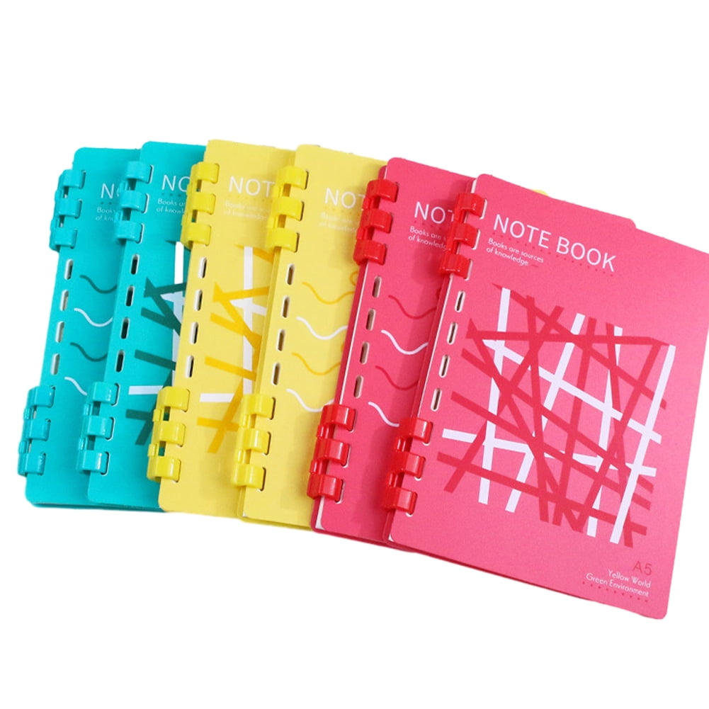 KYAIGUO A6 Binder Journal Detachable Coil Flipbook Thickened Paper Comfortable Writing Office Supplies , School Supplies