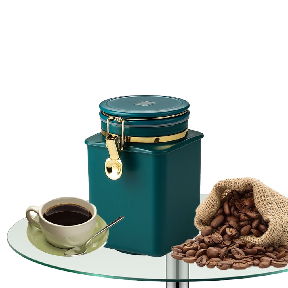 KYAIGUO Automatic Vacuum Sealed Coffee Canister Sealed Vacuum Sealed Canister Coffee Powder