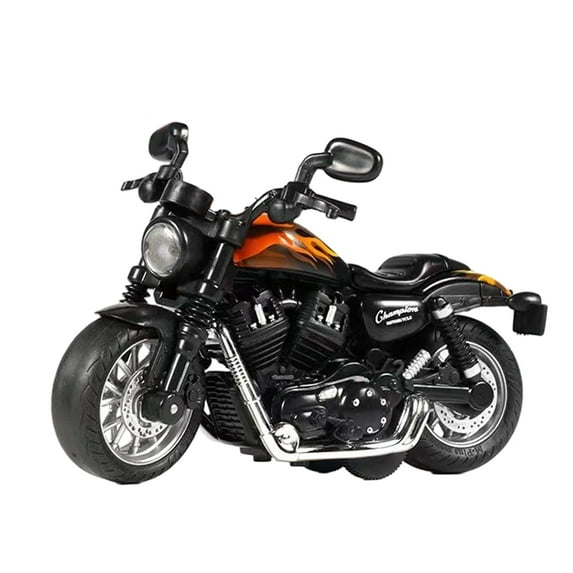 KYAIGUO Baby Boys Car Toys Pull Back Toy Motorcycles for Age 3+,Motorcycles Car with Sound and Light Toy for Toddlers Kids