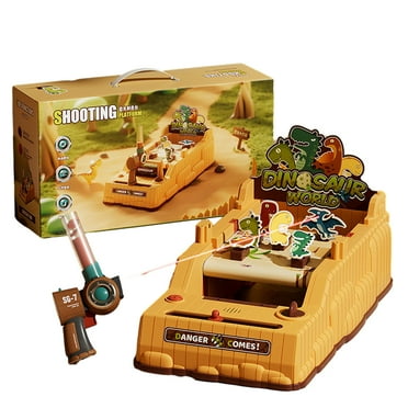 KYAIGUO Baby Dinosaurs Pinball Machine Toys Shooting Tabletop Pinball Game Learning Parent-Child Pinball Toys Suitable for 3+ Years Old