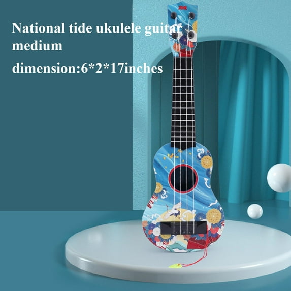 KYAIGUO Baby Guitar Toys Kids Musical Instrument Toys Toddler Early Learning Ukulele Guitar Toys for Boys Girls Age 3+