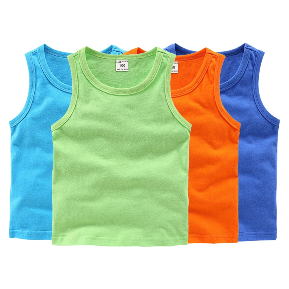 KYAIGUO Baby Infant Boys Cotton Undershirt Vest Toddlers Kids Summer