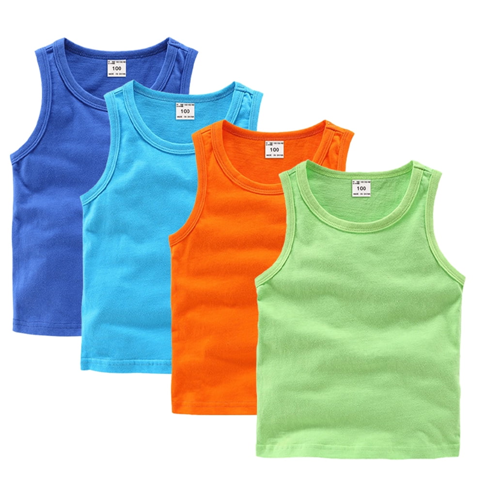 KYAIGUO Baby Infant Boys Cotton Undershirt Vest Toddlers Kids Summer