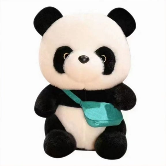 KYAIGUO Baby Panda Plush Toys with Cute Bag for Boys Girls Super Cute Panda Doll Plush Mini Backpack Doll Zoo Souvenir Toys