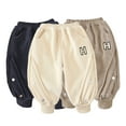 thumbnail image 1 of KYAIGUO Kids Toddler Fall Winter Sweatpants for Boys Girls,Fashion Casual Newborn Padded Trousers Baby Fleece Thick Warm Jogger Pants Elastic Waist Active Pants for 5M-5 Years, 1 of 7
