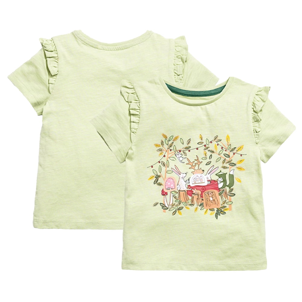 KYAIGUO Baby Toddler Girls Short Sleeve T-Shirts Summer