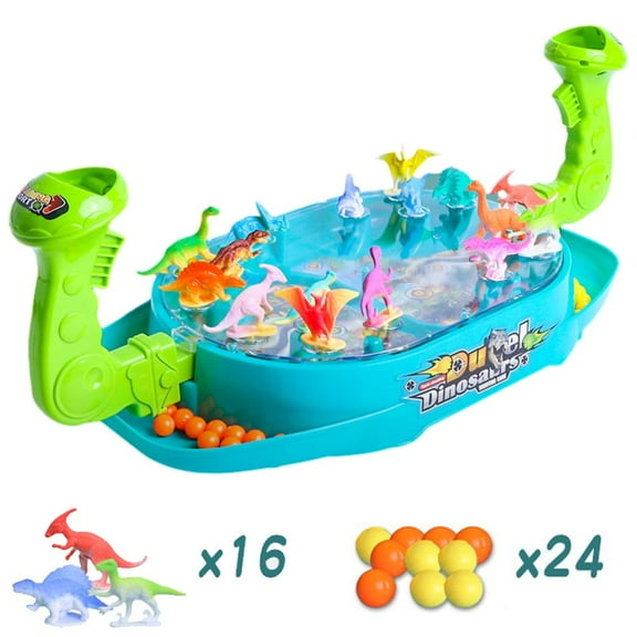 KYAIGUO Baby Toddler Pinball Toys Kids Dinosaurs Tabletop Game Toys Toddler Table Pinball Machine Tabletop Pinball Gift Toy Age 3+ Interactive Birthday Party Christmas Toys