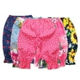 thumbnail image 1 of KYAIGUO Baby Toddler Summer Linen Harem Pants for Girls Elastic Waist Casual Cotton Bloomers Trousers Kids Spring Fall Soft Floral Long Pants 1-9Y, 1 of 1