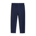 thumbnail image 1 of KYAIGUO Boys' Flat Front Dress Pants Side & Back Pockets Spring Lightweight Boys' Uniform Chino Pants Sized 1-14T, 1 of 6