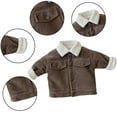 thumbnail image 1 of KYAIGUO Boys Girls Lapel Button down Jacket & Outerwear Warm Top 6m-4y Toddler Warm Coat Winter Outerwear Kids Clothes, 1 of 7