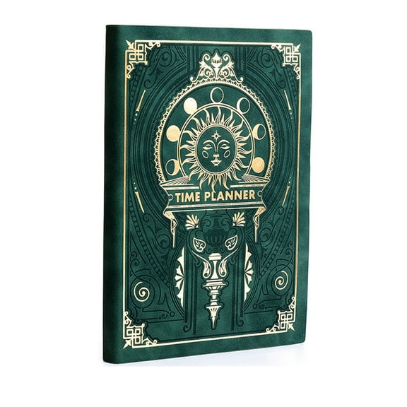 KYAIGUO Business Planner with Pretty Print Cover Notebook for Work Organization Student Easily Take Notes for Office School 8.27x5.71inch