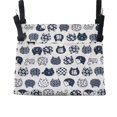 thumbnail image 1 of KYAIGUO Canvas Cat Hammock Cat Bed Hanging Cat Bed Made of Cotton and Linen Material, Comfortable and Durable Suitable for Small and Medium-Sized Pets, 1 of 5