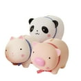 thumbnail image 1 of KYAIGUO Cartoon Panda Money Bank Piggy Bank Cute Hand Feel Comfortable Doll Home Desktop Ornaments Decoration, 1 of 5
