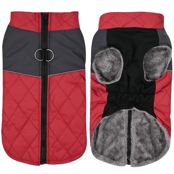 KYAIGUO Winter Dog Warm Clothes Waterproof Suitable for Rainy and Snowy Weather, Good Warm Effect Winter Coat Dog Vest Autumn Pet Apparel for Small Medium Large Dog