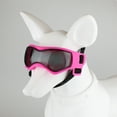 thumbnail image 1 of KYAIGUO Pet Dog and Cat Sunglasses, Adjustable Elastic Band to Adapt to the Size of Your Pet (Pink), 1 of 5