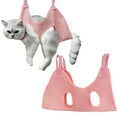 thumbnail image 1 of KYAIGUO Dog Grooming Hammock Harness for Dogs and Cats Relaxing Pet Restraints Helps Trim Nails Cat Grooming Hammock Dog Grooming Hammock, 1 of 7