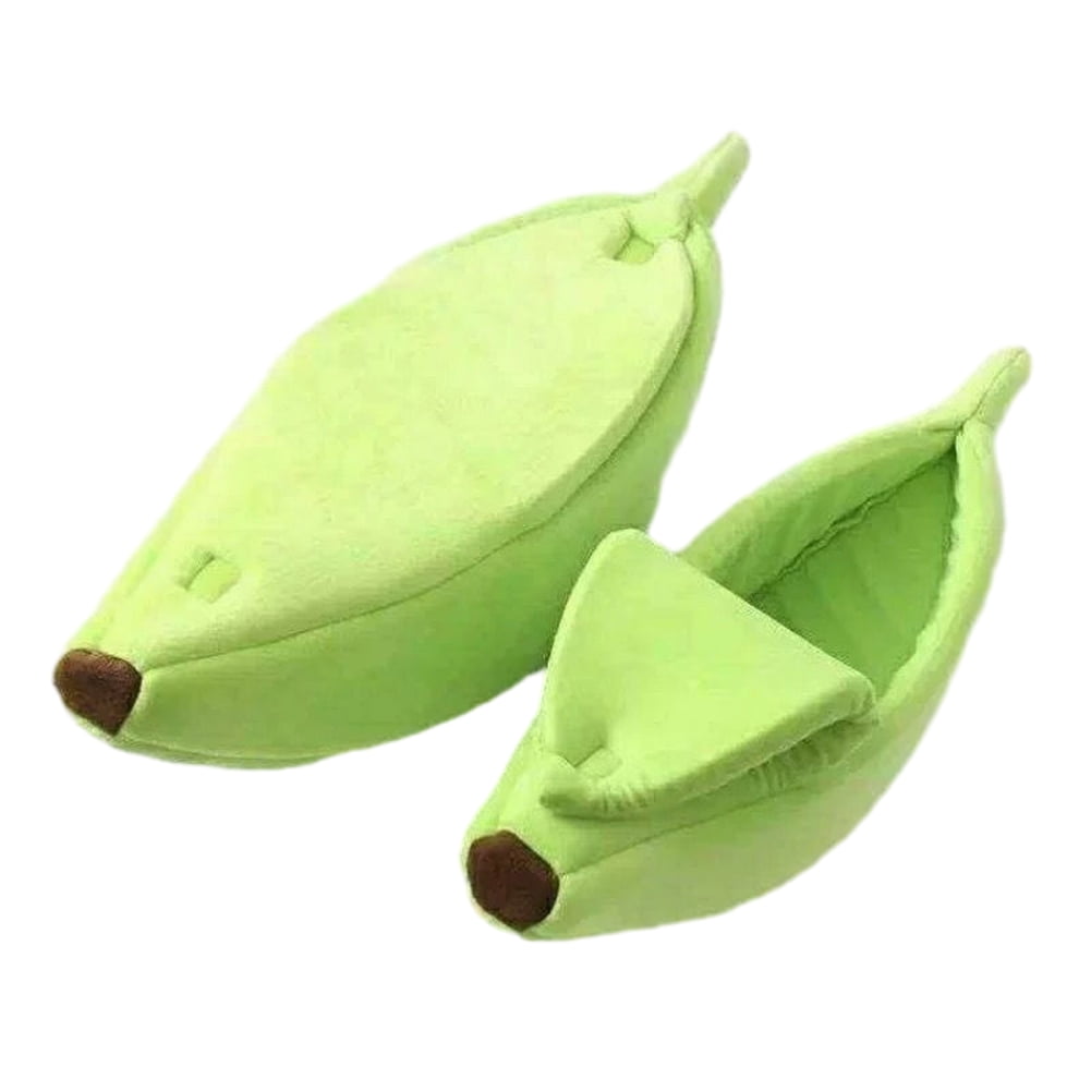 KYAIGUO Dog House Portable Cat House Cute Banana Shape Puppy House Indoor for Puppy Kitten and Other Small Animals