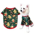 thumbnail image 1 of KYAIGUO Dog Pajamas Christmas Puppy Vest Comfortable and Breathable Winter Xmas Clothes for Small Dogs Girl Boy Cats, 1 of 7
