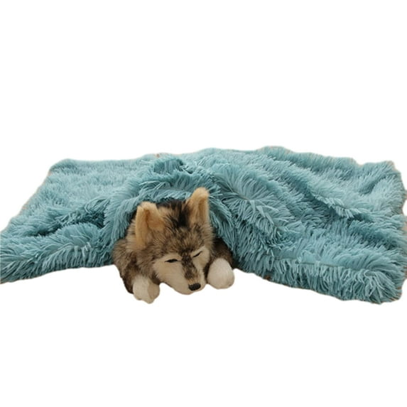 KYAIGUO Dog Puppy Bed Cat Mat Comfortable Shaggy Plush Blanket for Dog Blankets for Small Medium Sized Dogs
