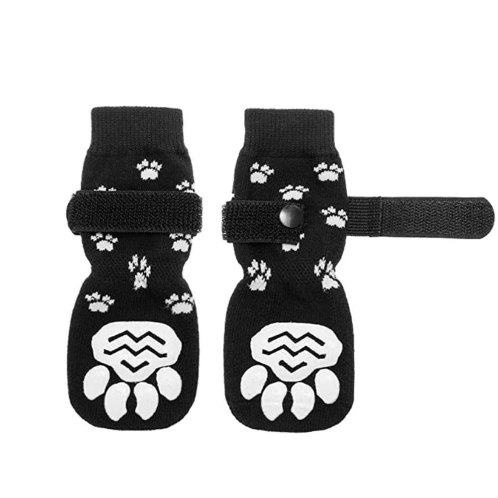 KYAIGUO Dog Puppy Shoes 4 PCS AntiSlip Dog Socks for Hot Pavement Waterproof Paw Protectors Dog