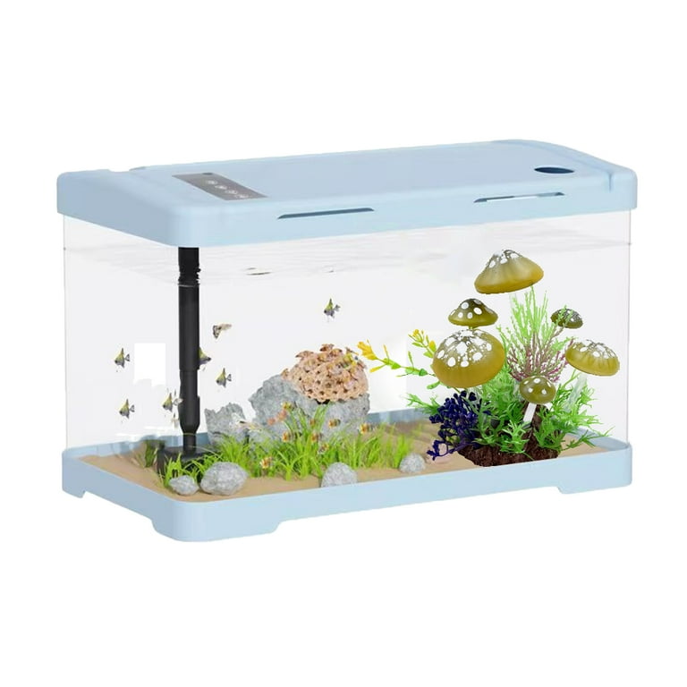 KYAIGUO Fish Tank Decor Artificial Micro Landscape Garden Sand Table with Realistic Design Smooth Surface Mushroom Plant Aquarium Decorations Fish