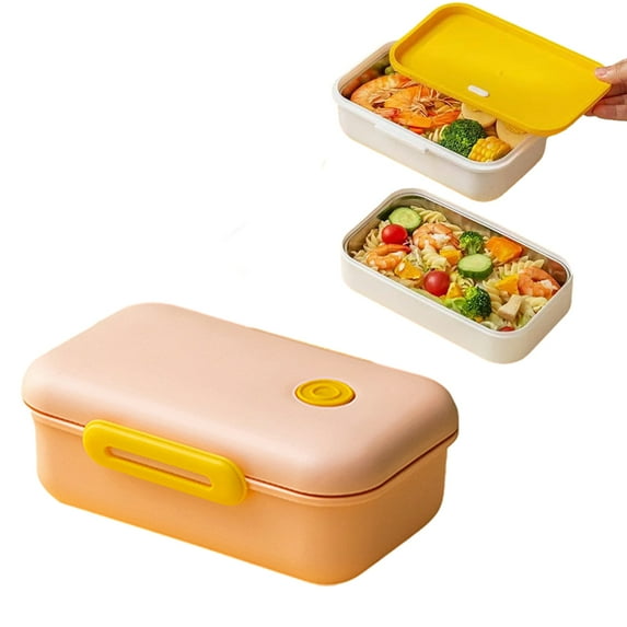 KYAIGUO Food Storage Container with Lid Bpa-Free Plastic Leak Proof Lunch Box for Salads, Snacks, Fruits, Vegetables Storage Container Microwave and Dishwasher Safe