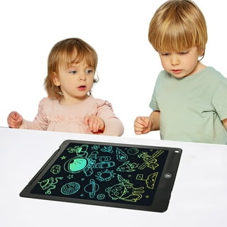 Kids Doodle Board LED Fluorescent Educational 3D Drawing Pad Glow Writing  Board