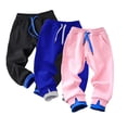 thumbnail image 1 of KYAIGUO Kids Baby Boys Girls Joggers Pants Fall Winte Sweatpants Little Big Boys Trousers Toddler Elastic Waist Sweat Pants Sports Leggings,Size 1-12T, 1 of 8