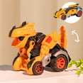 thumbnail image 1 of KYAIGUO Kids Baby Dinosaur Car Toys Dinosaur Car Crash Inertia Power Car Toys for 2 3 4 7 Years Boys Girls, 1 of 9