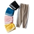 thumbnail image 1 of KYAIGUO Kids Baby Fleece Jogger Sweat Pants for Boys Girls Elastic Waist Active Pants Trousers Plush Toddler Thickened Sports Loose Pants Fall Winter Sweatpants for 2-12T, 1 of 5