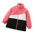 thumbnail image 1 of KYAIGUO Kids Baby Fleece Outwear for Boys Girls, Fall Winte Outwear Soft Top Little Big Boys Girls Cute Comfortable Casual Spring Autumn Thermal Jacket for 3-12Y, 1 of 8