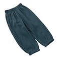 thumbnail image 1 of KYAIGUO Kids Baby Girls Boys Summer Cotton Pants Spring Sport Casual Jogger Toddler Active Loose Playwear Sweatpants Casual Harem Trousers for 1-8 Years Old, 1 of 9