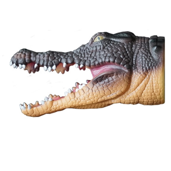 KYAIGUO Baby Dinosaur Hand Puppets Toys Toddler Realistic Soft Rubber Interactive Dinosaur Toys 3+ Years Old Kids Imaginative Play Toys