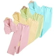 thumbnail image 1 of KYAIGUO Kids Girls Summer 2 Piece Outfits Sleeveless V Neck Blazer Vest Wide Leg Pant Sets Toddler Casual Blazer Sets Summer Matching Sets for 4-7 Years Old, 1 of 10