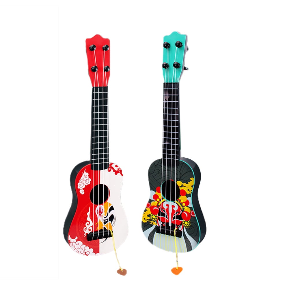 KYAIGUO Kids Guitar Toys,17inch Kids Fashion Musical Toys Mini Ukulele Guitar Toy Educational Gift for Toddler 3+ Years Old(Random Color)