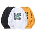 thumbnail image 1 of KYAIGUO Kids Toddler Dinosaurs Pullover Sweatshirt for Boys Cartoon Long Sleeve Casual Sweatsuit Winter Autumn Cartoon Fleece Blouse, 1 of 8