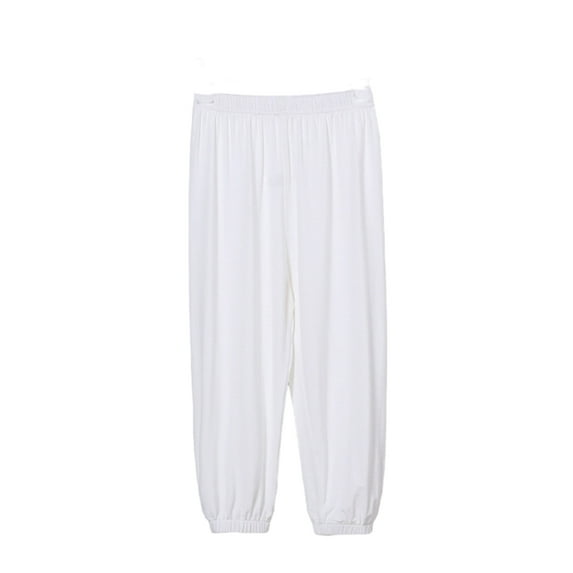 KYAIGUO Kids Toddler Girls Long Bloomers Pants Baby Soft Cotton Harem Pants 2-12T