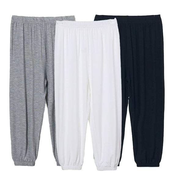 KYAIGUO Kids Toddler Girls Long Bloomers Pants Baby Soft Cotton Harem Pants 2-12T