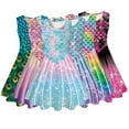 thumbnail image 1 of KYAIGUO Kids Toddler Girls Summer Sleeveless Dresses Birthday Sundress Swing Princess Dresses for 4-13 Years Old, 1 of 10