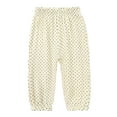 thumbnail image 1 of KYAIGUO Kids Toddler Spring Summer Sweatpants for Boys Girls Jogger Pants Unisex Pants Casual Floral Trousers Elastic Waist Trousers Sweat Pants Mosquito Repellent Pants for 1-8 Years, 1 of 8